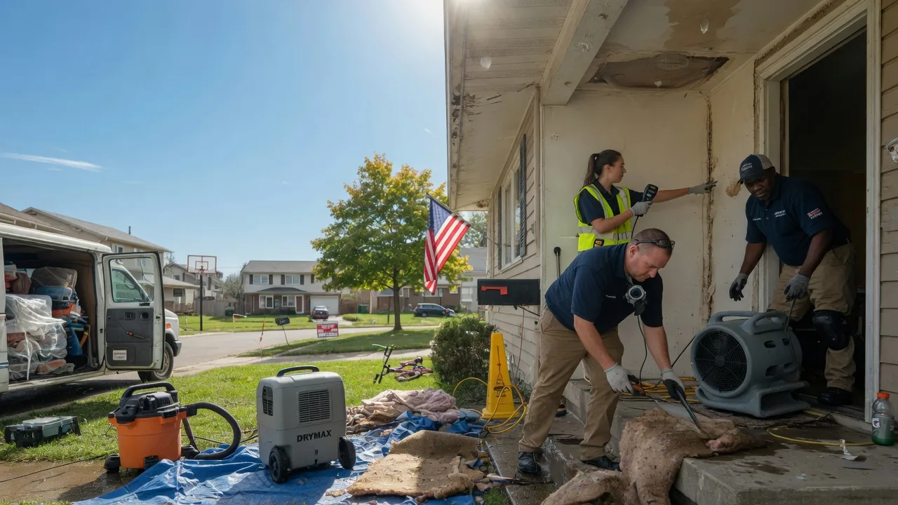Water Damage Restoration in Wildrose, ND near me